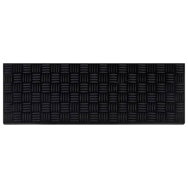 Trepte de scara vidaXL, 10 buc., 25x75 cm, cauciuc, 8.6 Kg