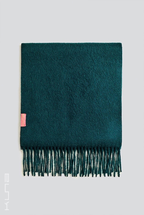 Esarfa Adrian verde inchis, 180x30 cm