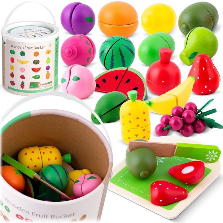 Fából készült gyümölcsvágó játék RK-872 Ricokids