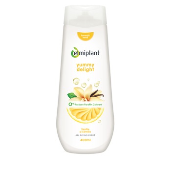 Gel de dus Crema Elmiplant cu Vanilie&Lamaie, 400 ml Gel de dus Crema Elmiplant cu Vanilie&Lamaie, 400 ml