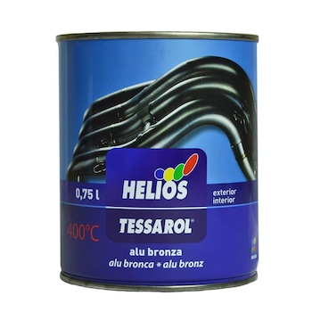 Email argintiu termorezistent, HELIOS TESSAROL, ALU BRONZ, 400 C, 0.75l Email argintiu termorezistent, HELIOS TESSAROL, ALU BRONZ, 400 C, 0.75l