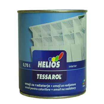 Email pentru calorifere, HELIOS TESSAROL, alb, 0.75l Email pentru calorifere, HELIOS TESSAROL, alb, 0.75l
