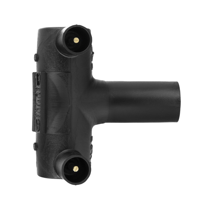 Фитинг, Electrofusion, PE електрофузионен тройник, Unidelta, 25Mm, Pe100, Sdr11 Ef, черен