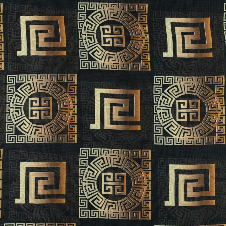 Tesatura Sifon Model Italian Fundal Negru