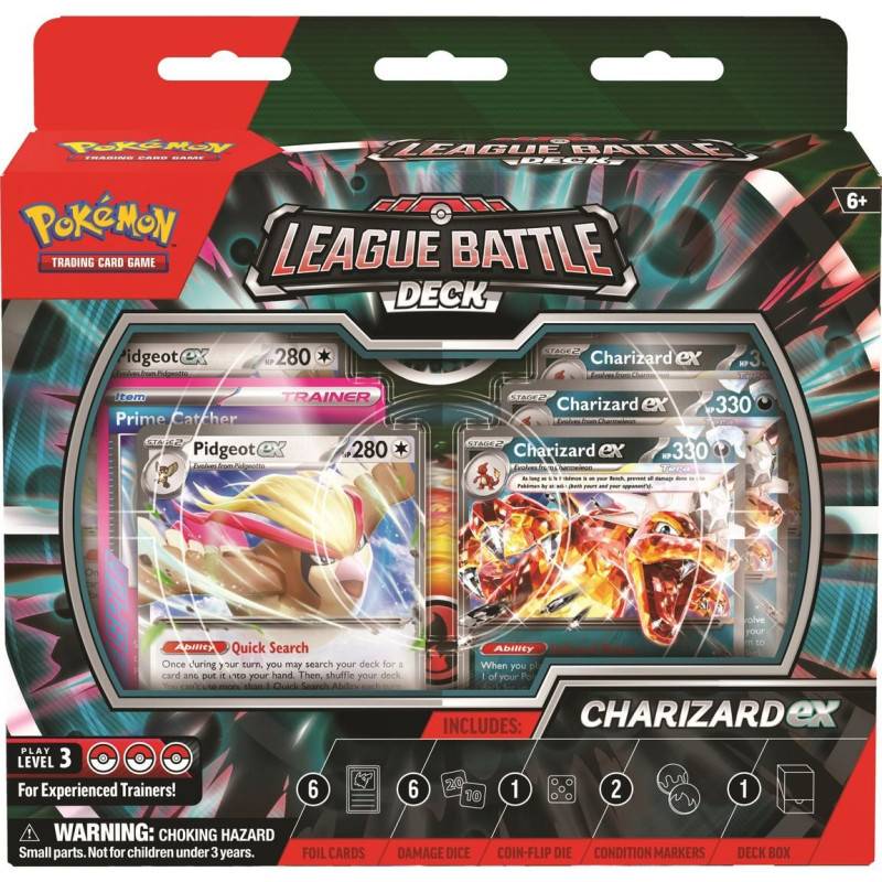 Joc de societate Pokemon TCG: November Charizard ex League Battle