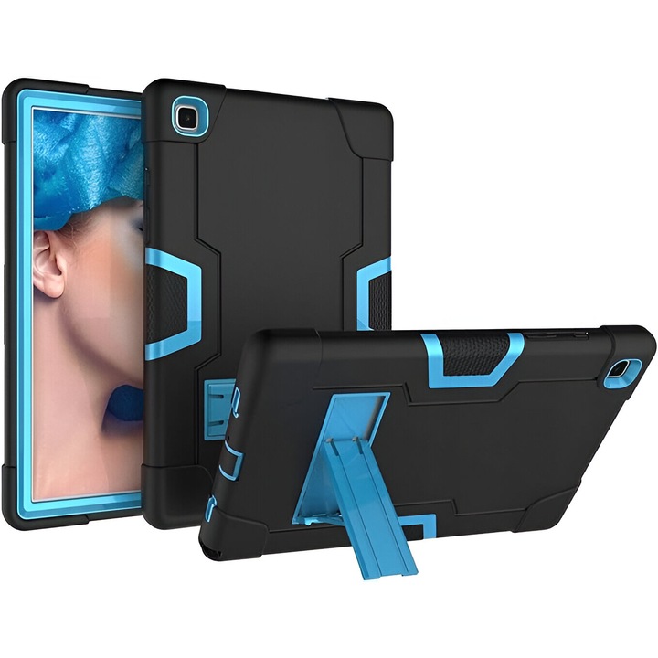 Husa tableta Nikcorp pentru Samsung Galaxy Tab A7 10.4, protectie avansata, neagra