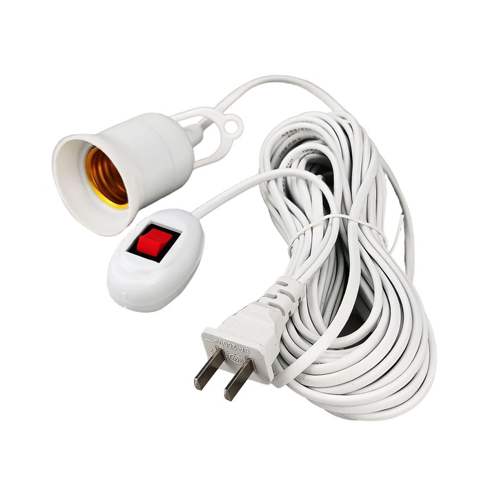 Фасунга E27, LED, енергийна ефективност, 10м, пластмаса