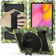 Etui pentru Samsung Galaxy Tab 10.4", motivatie moro, cu suport rotativ si curea, protectie durabila