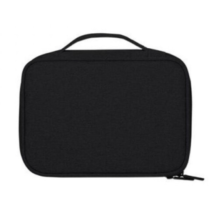 Organizator electronice, impermeabil, 3 compartimente, 5 buzunare, negru, 30x20x10cm