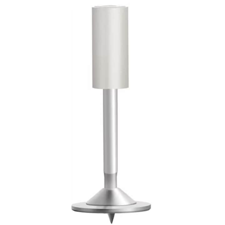 100 db kerek szeg készlet szegecspisztolyokhoz, 7,3 mm, AjieQaQ, fehér, 40 mm