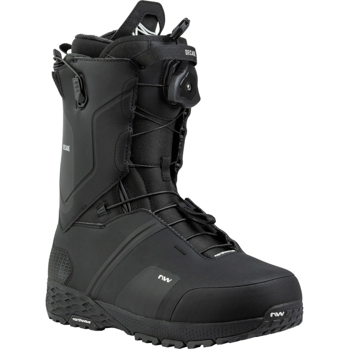 Мъжки обувки за сноуборд, Northwave, Decade Hybrid, Синтетични, Черни, 42.5 EU