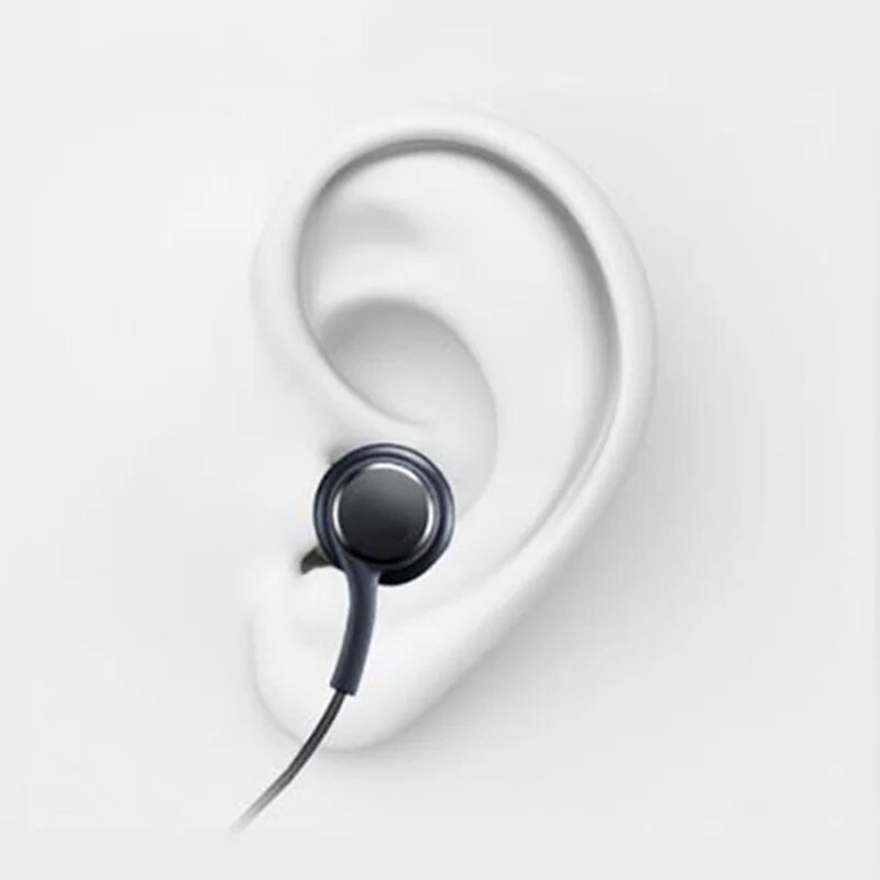 Casti audio OZ EB03 In-Ear cu microfon, Comenzi pe fir pentru apeluri/volum, Plug & Play cu decodare digitala, Hi-Fi Sunet, Rezistente la apa IPX4, Mufa USB-C, 1.2 m, Negre