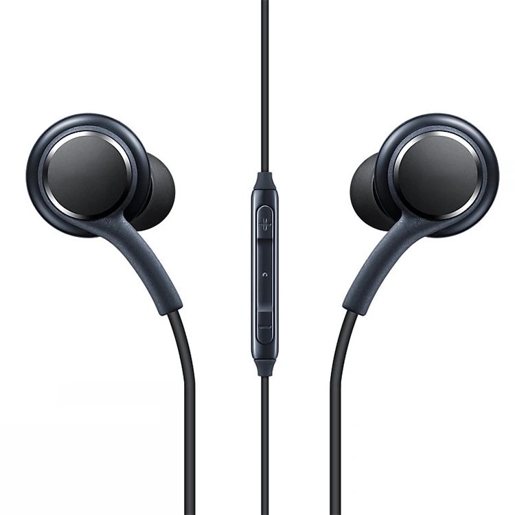 Casti audio OZ EB03 In-Ear cu microfon, Comenzi pe fir pentru apeluri/volum, Plug & Play cu decodare digitala, Hi-Fi Sunet, Rezistente la apa IPX4, Mufa USB-C, 1.2 m, Negre