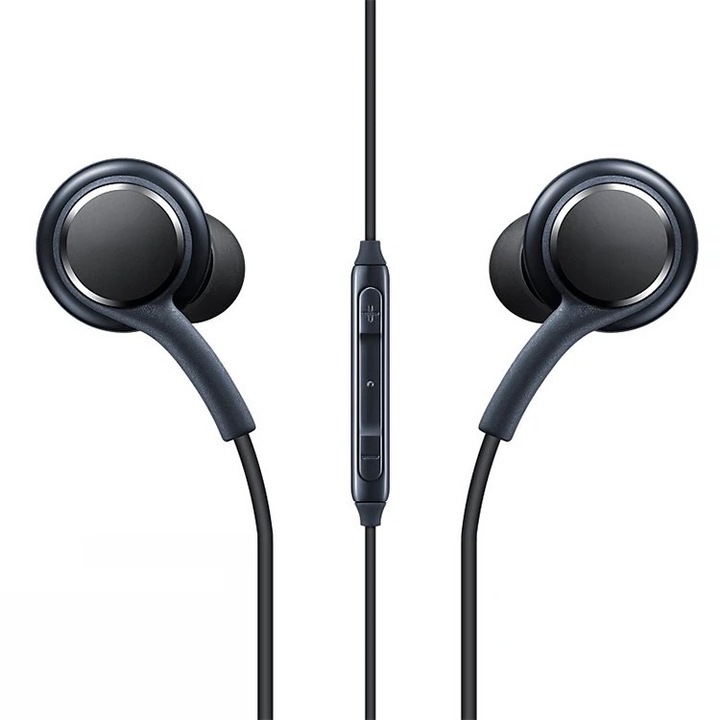 OZ EB03 fülbe helyezhető fejhallgató mikrofonnal, vezetékes vezérlők hívásokhoz/hangerőhöz, Plug & Play digitális dekódolással, Hi-Fi hang, vízálló IPX4, USB-C csatlakozó, 1,2 m, fekete