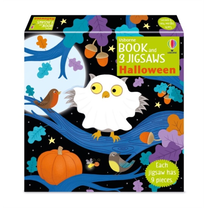 Usborne Book And 3 Jigsaws: Halloween - Sam Taplin