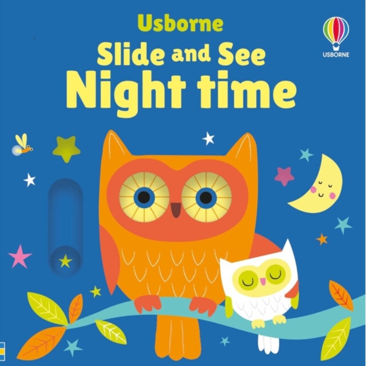 Slide And See Night Time - Fiona Watt
