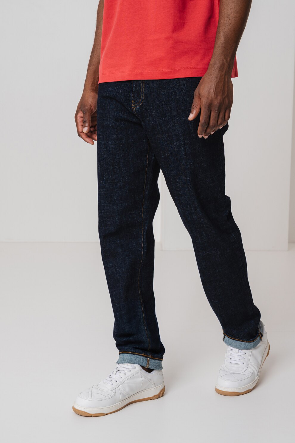 ARMANI EXCHANGE, Blugi regular fit, Albastru ultramarin, 33