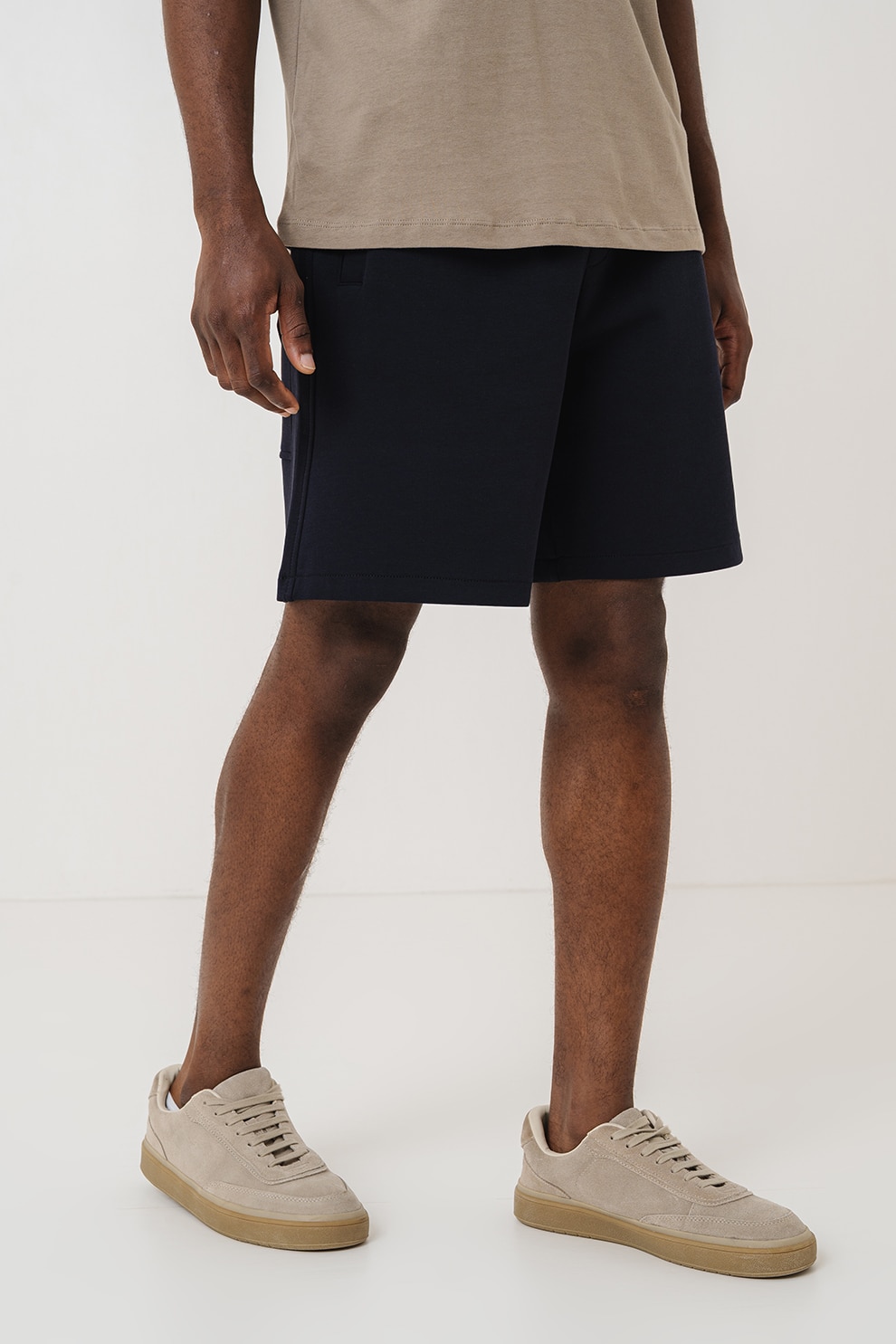 ARMANI EXCHANGE, Pantaloni scurti cu talie medie, Albastru ultramarin, S