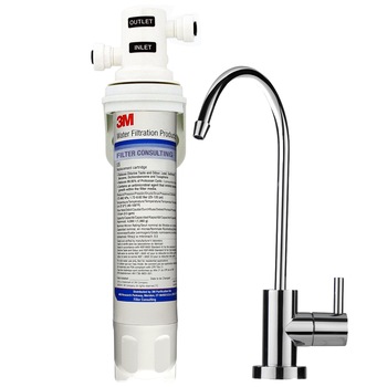 Filtru apa potabila 3M Aqua-Pure Complete, 12000 litri, Carbon Block Argintat (carbune activ bacteriostatic, 12000 litri capacitate purificator) - pachet promo filtru plus 2 Rezerve Filtru apa potabila 3M Aqua-Pure Complete, 12000 litri, Carbon Block Argintat (carbune activ bacteriostatic, 12000 litri capacitate purificator) - pachet promo filtru plus 2 Rezerve