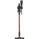 Aspirator vertical Tesla HS302BR, 250W, autonomie 27 min, 22.2V, indicator baterie, filtru Hepa, capacitate 0.45 l, capacitate baterie 2200mAh, negru/rosu