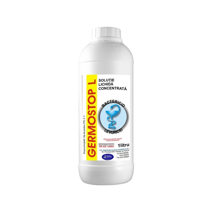 Solutie dezinfectanta concentrata de uz general Germostop L, 1 litru
