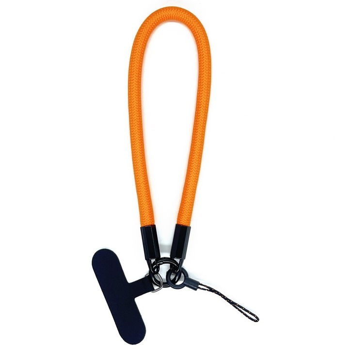 Snur Universal pentru telefon, curea antifurt pentru majoritatea smartphone-urilor, RWS2 - Portocaliu