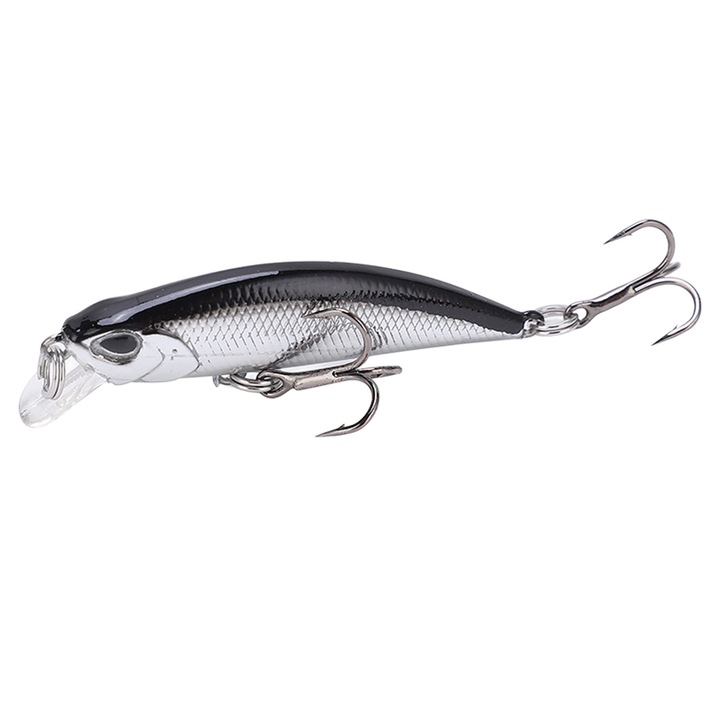 Jormftte műcsali, 5cm, 16g, műanyag, rozsdamentes acél horgok