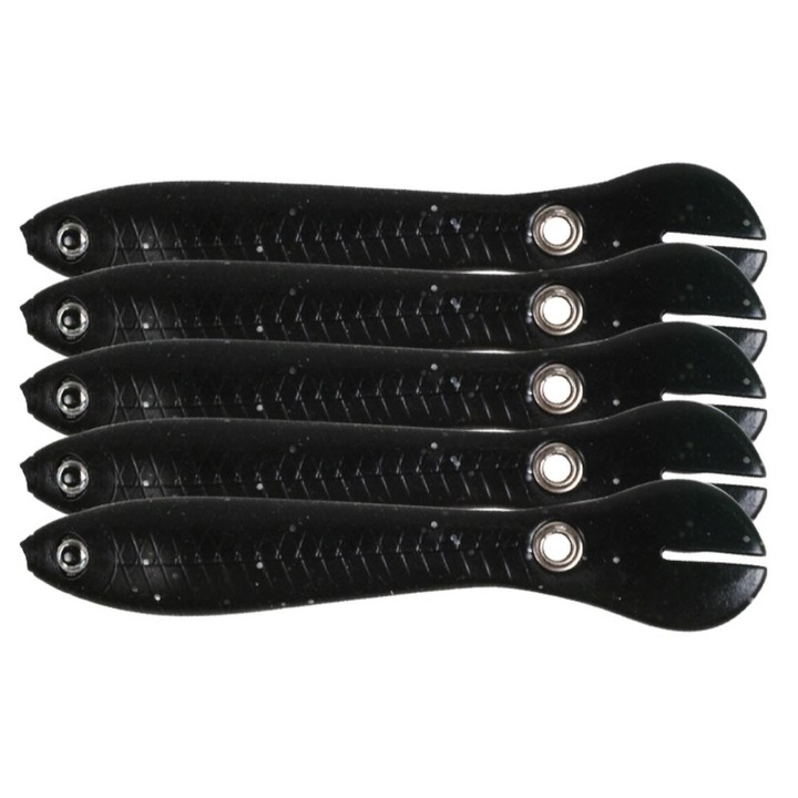 5 darabos Enforose Bionic Loach puha csalik készlet, puha evezőfarokkal