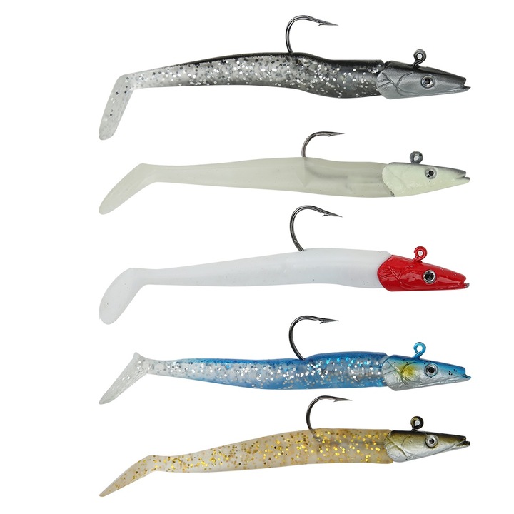 5 db műcsali szett, Enforose, 12.5cm, többszínű