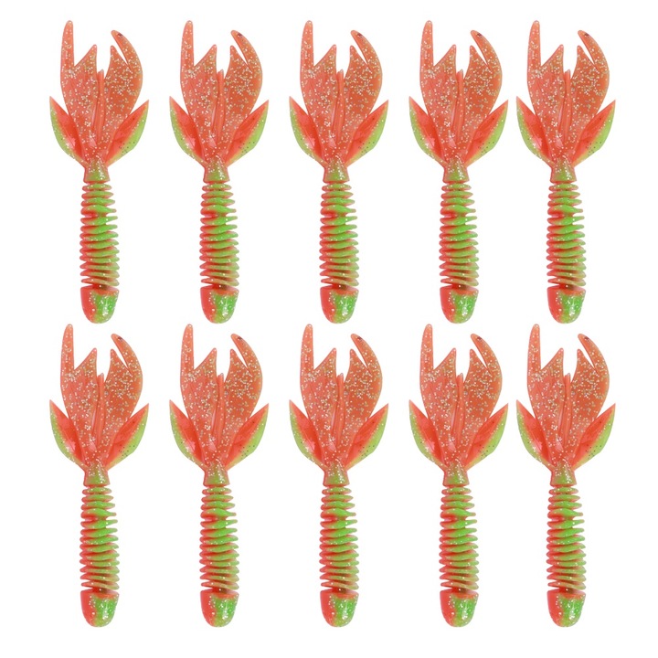 10 darabos műcsali készlet, Enforose, AR37, 80mm, 2.3g