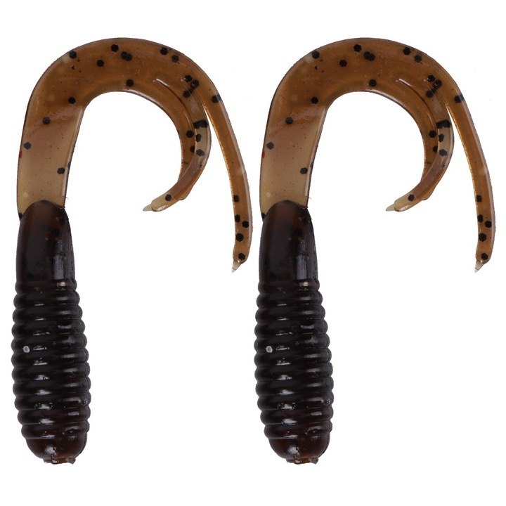 50 darab mesterséges csali készlet, Enforose, puha farok, 38mm, 0.7g