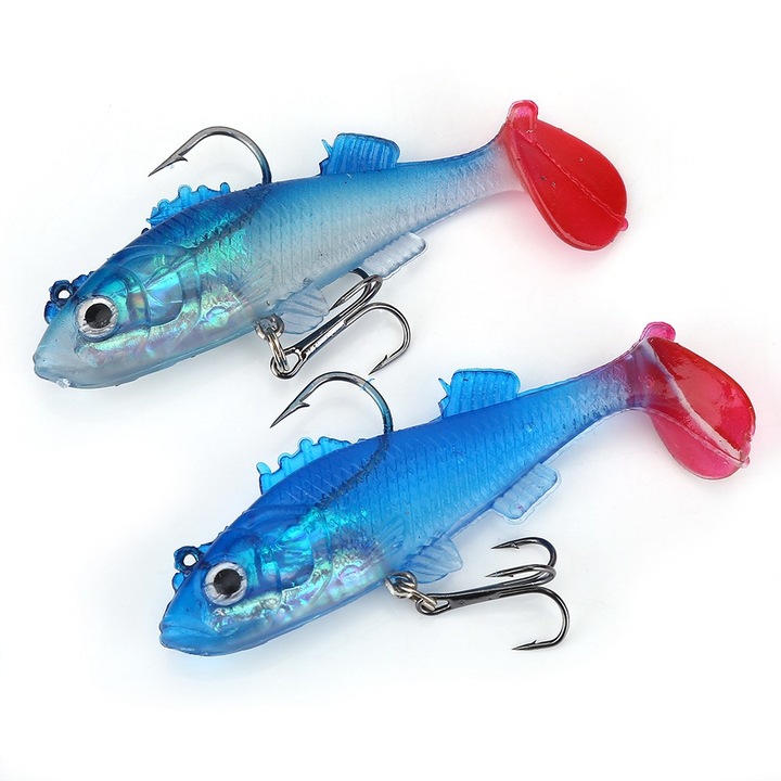 2 db Enforose horgászbot készlet, kék