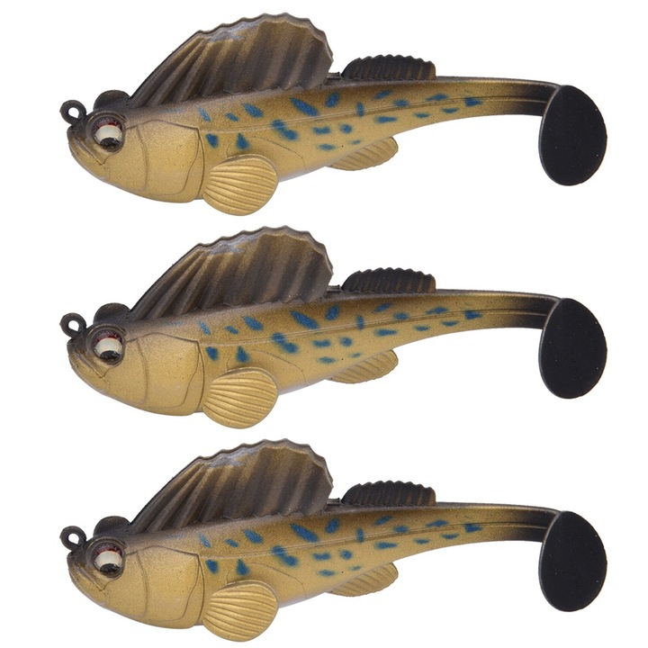 Jormftte 3 darab műcsali készlet, 7.5cm, PVC, többszínű