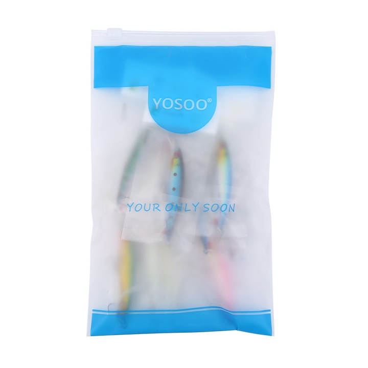 Enforose 10 db horgászcsali készlet, 9cm, 3D szemek, többszínű, 8g