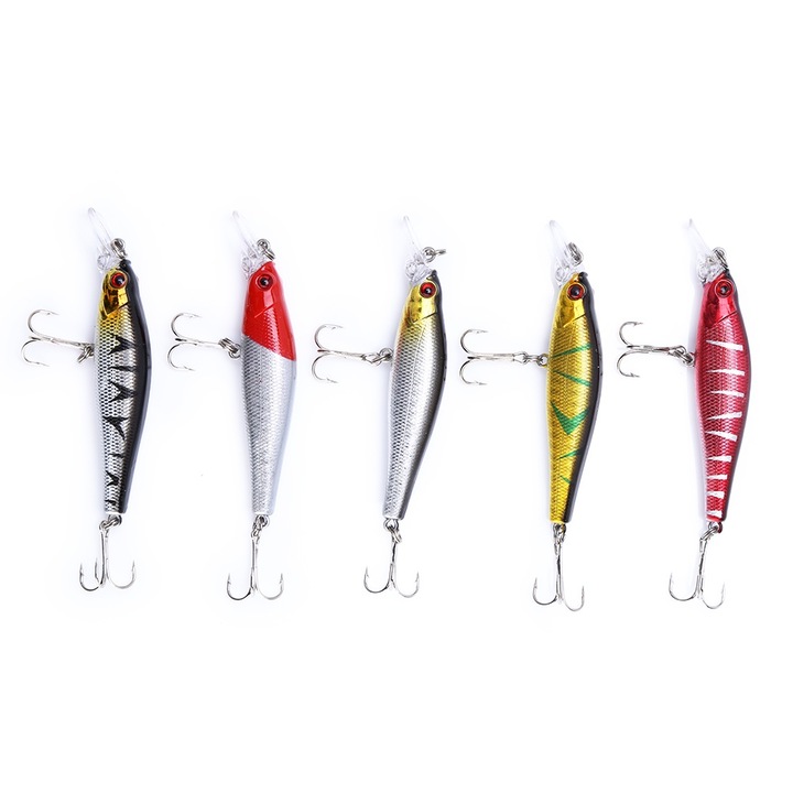 Enforose műcsali, 5 darabos szett, többszínű