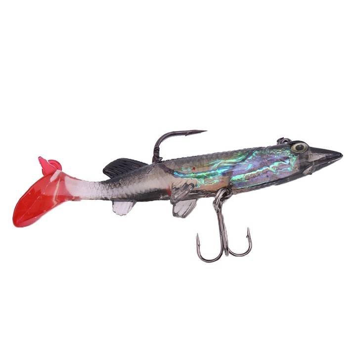 Enforose horgászcsalik, 8cm, PVC, többszínű