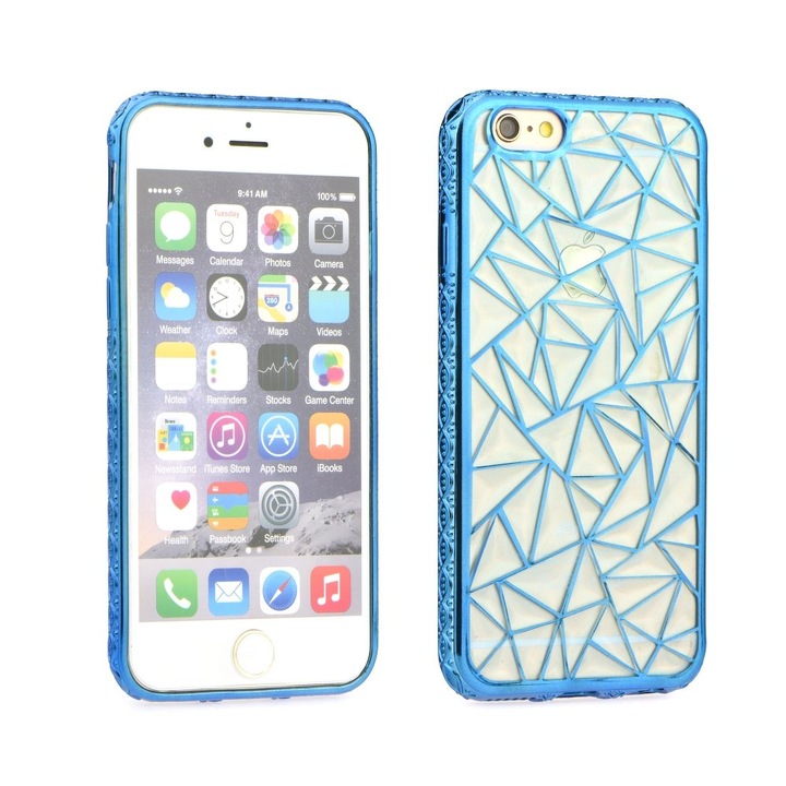 Husa LUXURY METALICA pentru GALAXY J5 (2016) - Albastru