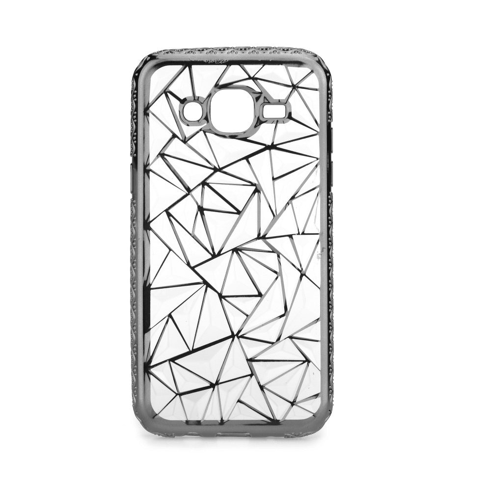 Husa LUXURY METALICA pentru GALAXY J7 (2016) - Negru