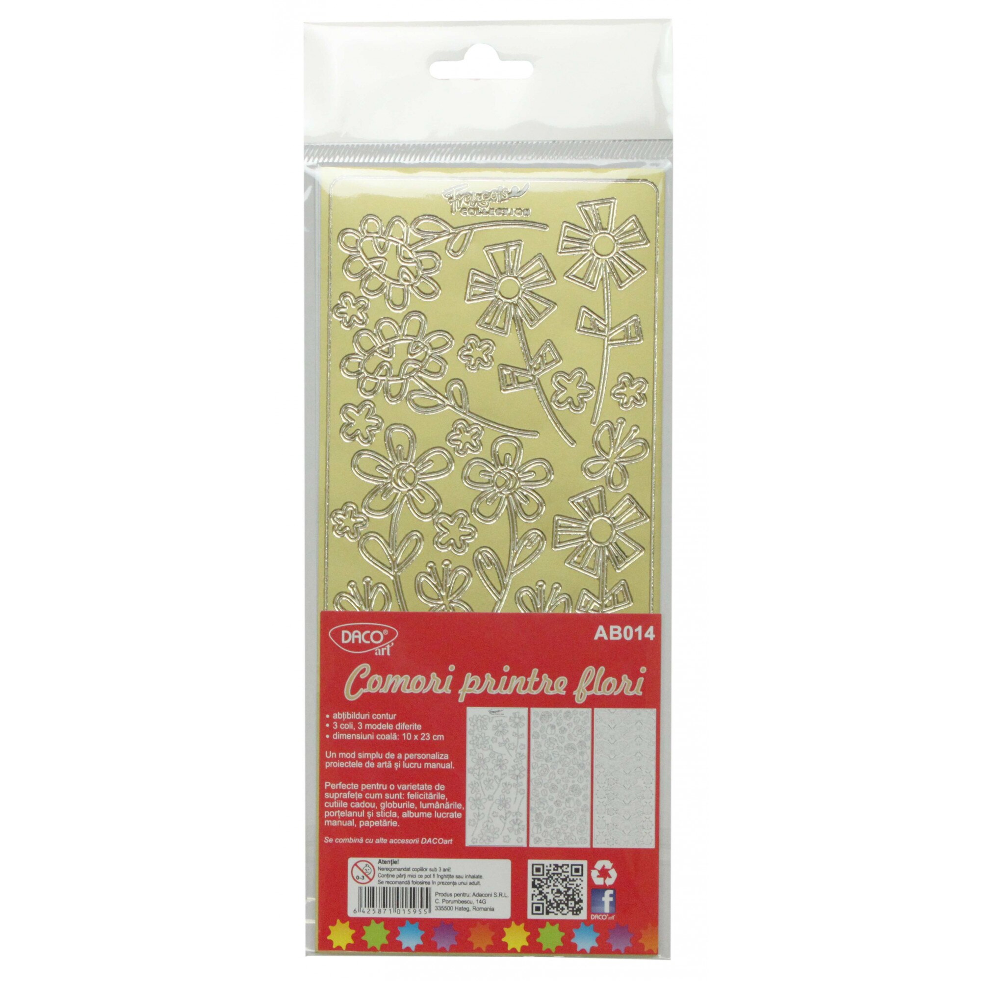 Abtibild - AB014 comori printre flori DACO