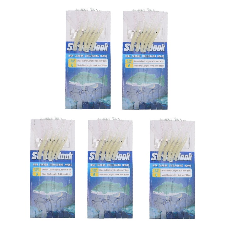 Enforose 5 darabos horgászcsali készlet