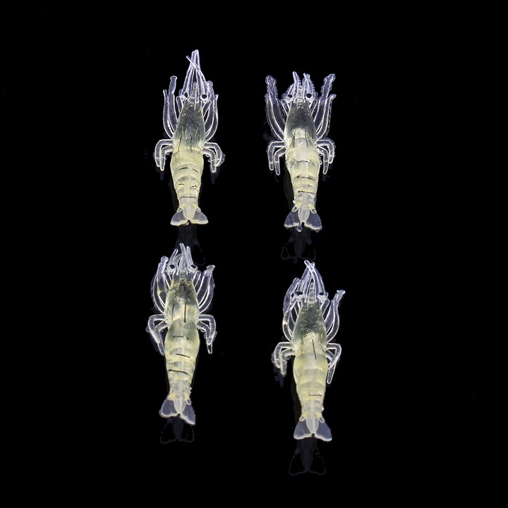 Accesorii pescuit, Enforose, naluca crevete, luminescenta, 5cm, set 1 buc.