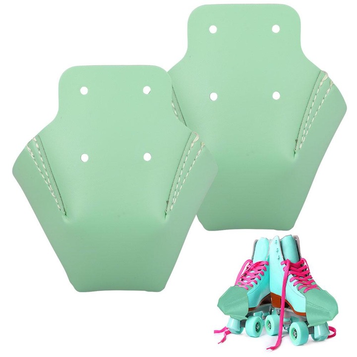 Enforose görkorcsolya védők, bőr, szett, piros, zöld, lila, kék, általános méret