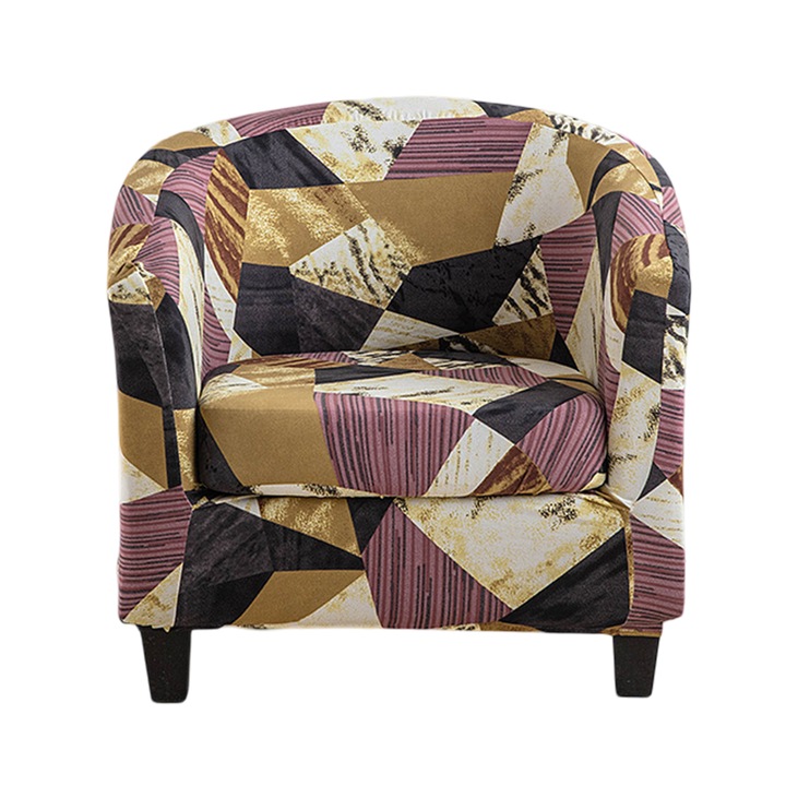 Калъф за стол тип тръба, Enforose, текстилен материал, защита, многоцветен, комплект.