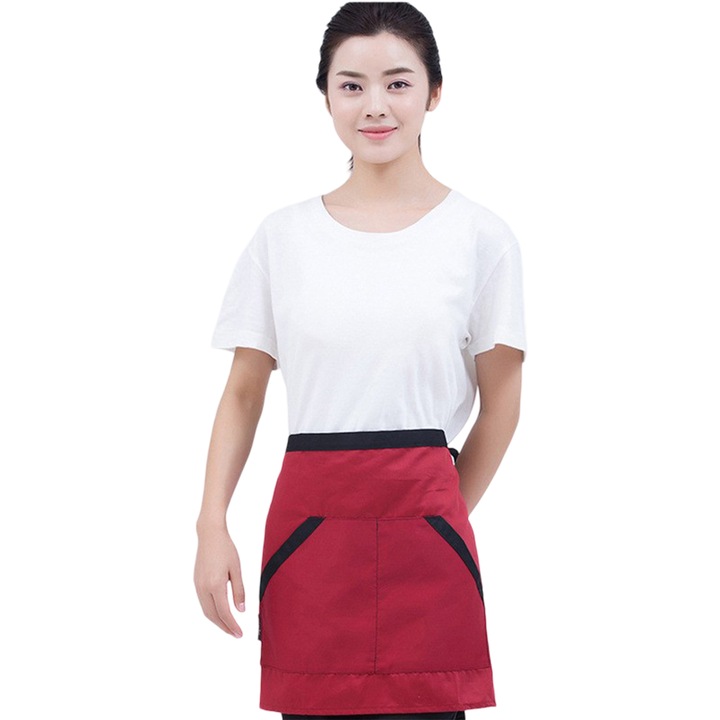 Къса кухненска престилка с 2 джоба, Енфорозе, многоцветна, размер според изображението