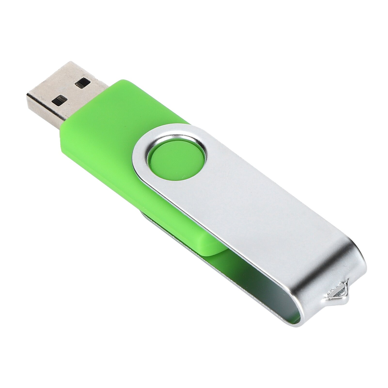 Memorie USB, verde, rotativa, 2.0, 16GB - eMAG.ro