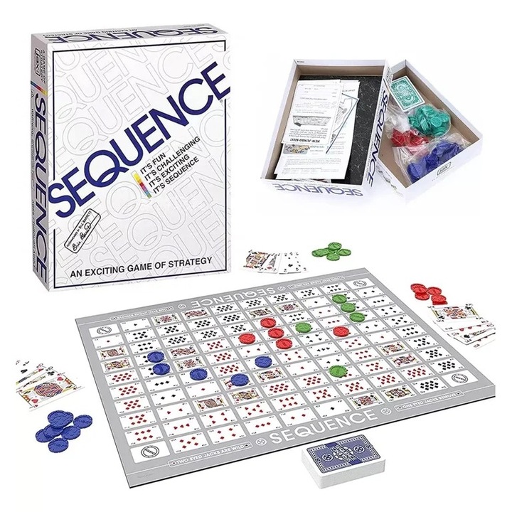 Настолна игра Sequence, Cozevdnt, кооперативна, стратегия