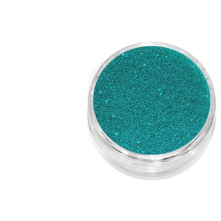 Decoratiuni pentru unghii, Sun Flower, Caviar, Turcoaz, 4g