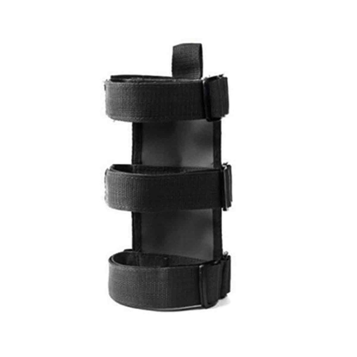 Каишка за пожарогасител Държач за пожарогасител Държач за кола Лента за пожарогасител Лента за закрепване на пожарогасител за кола Държач за закрепване на пожарогасител Лента за закрепване Найлонова лента Черна