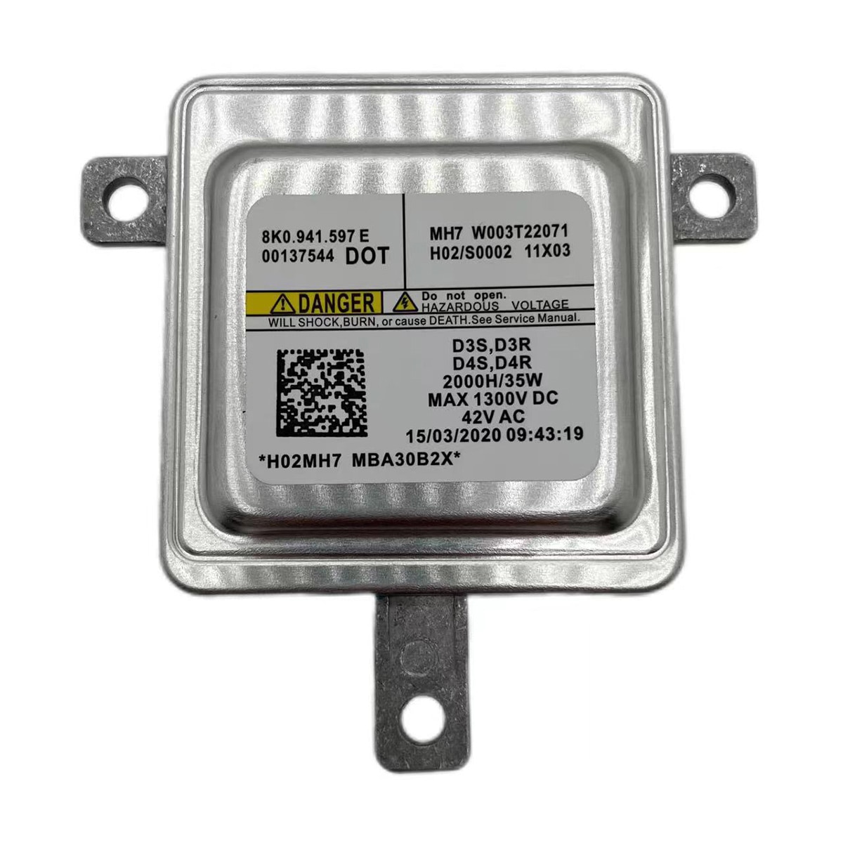 Regeleenheid Koplamp Rechts met Xenon Bochtverlichting Volvo S80/V70/XC70, 31283922