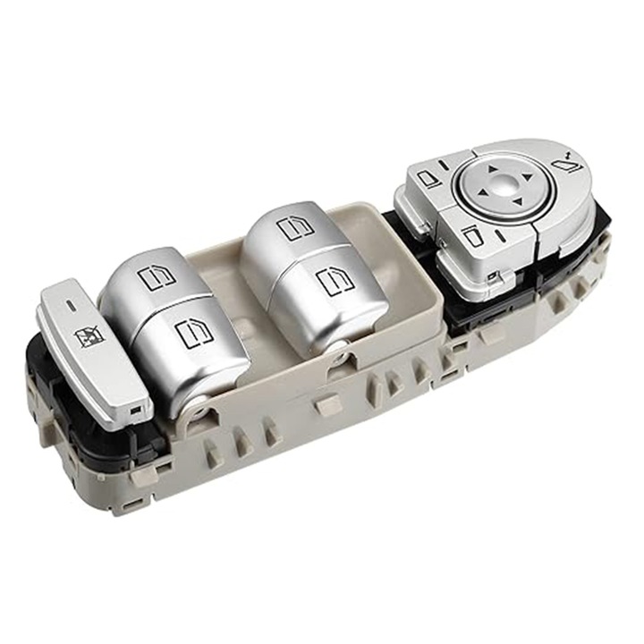 Elektromos ablakemelő kapcsoló, vezetőoldali, Master Enforose A2059056811 20590568119051 Mercedes-Benz C300 C350e C400 C450 C43 C63 GLC350e GLC63 2015-2020